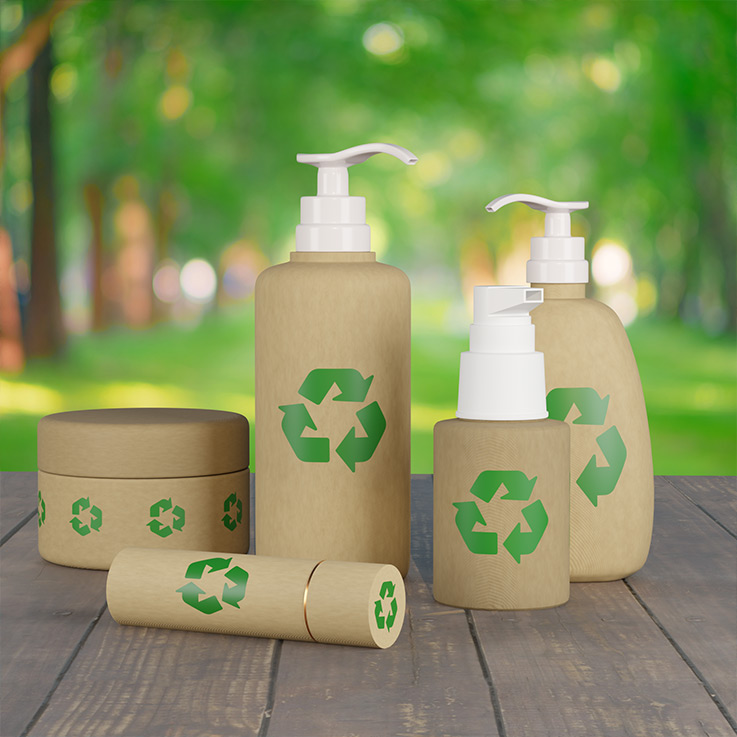 Sustainable Beauty Product Packaging